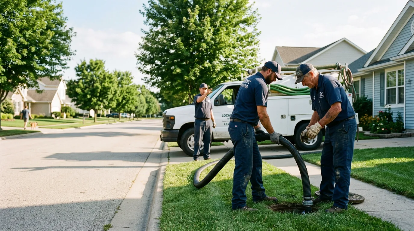 Septic Tank Pumping in Grovertown, IN near me